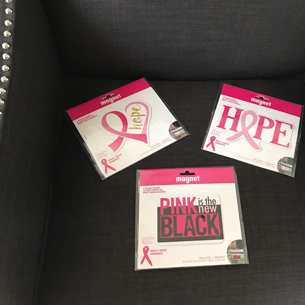 Breast Cancer Awareness Car Magnets